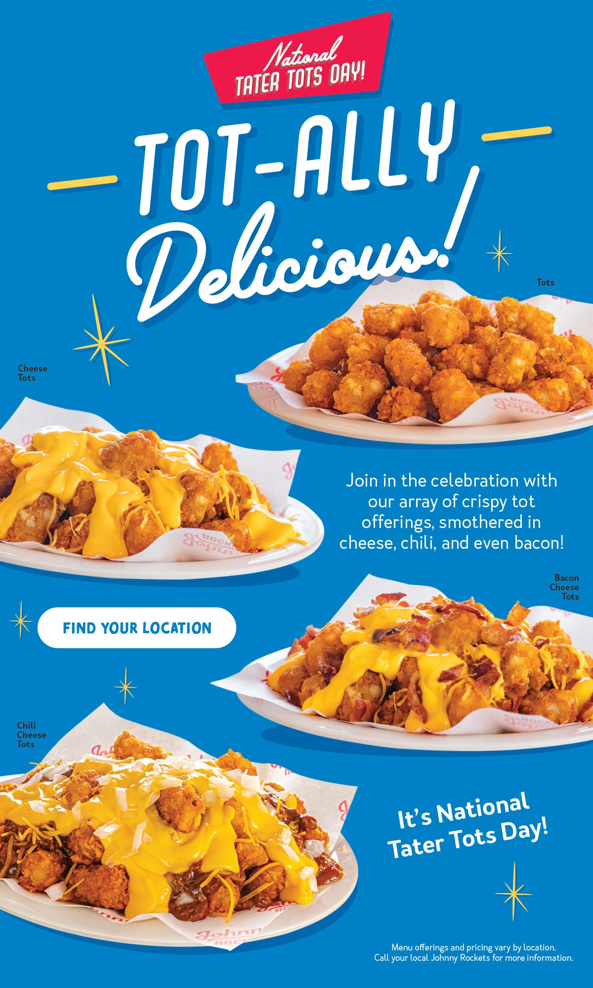 It's National Tater Tots Day!