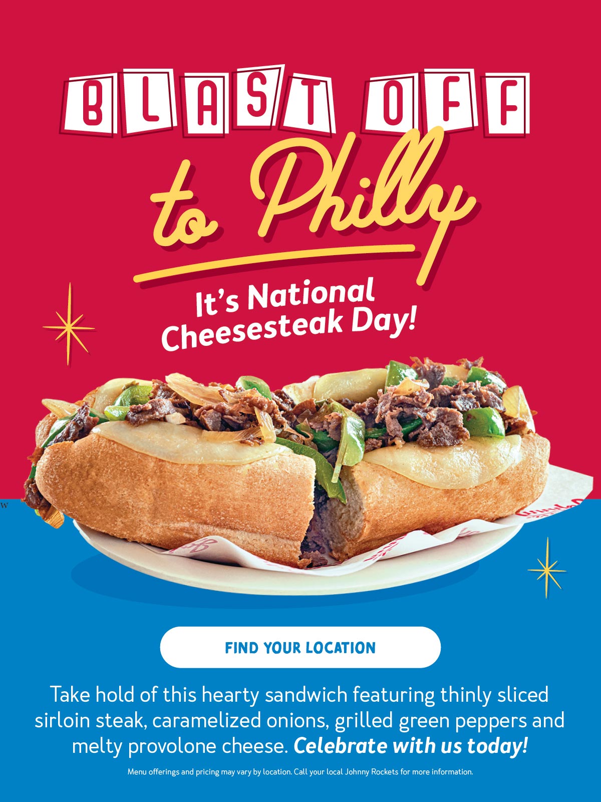 It's National Cheesesteak Day!