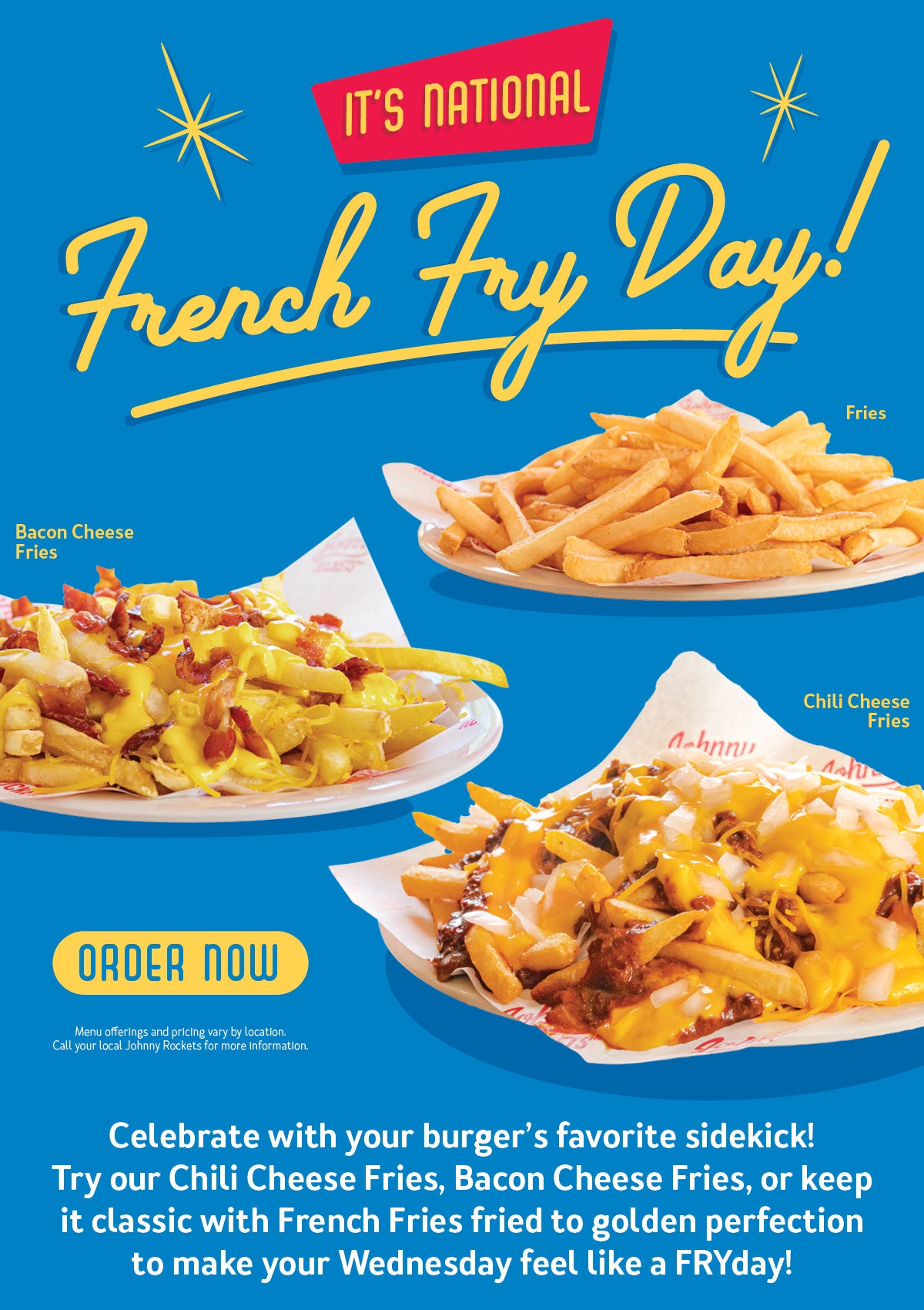 Celebrate National French Fry Day