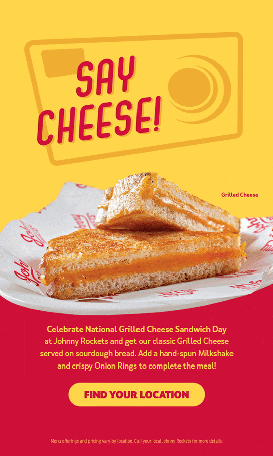 Celebrate National Grilled Cheese Sandwich Day