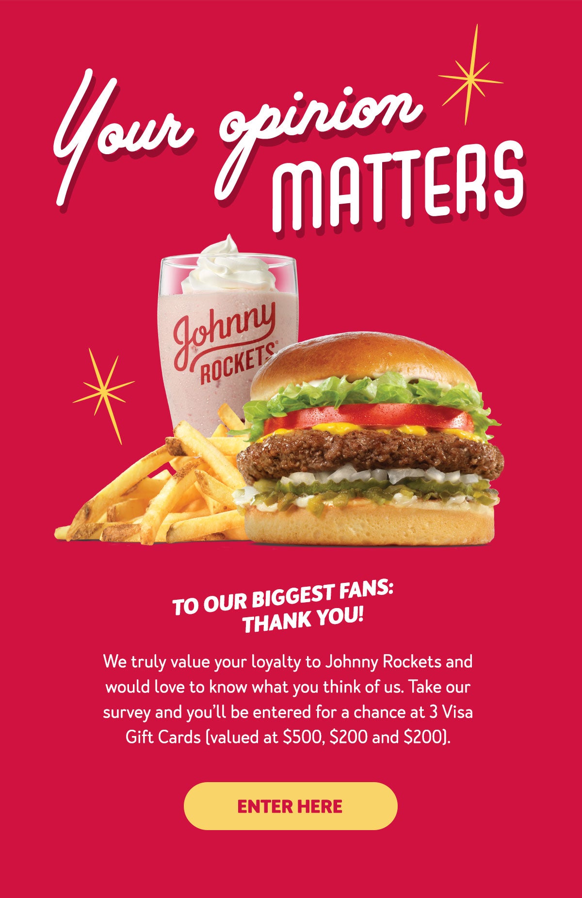 Love Johnny Rockets? Your Opinion Could be Worth a Couple Hundred Bucks!