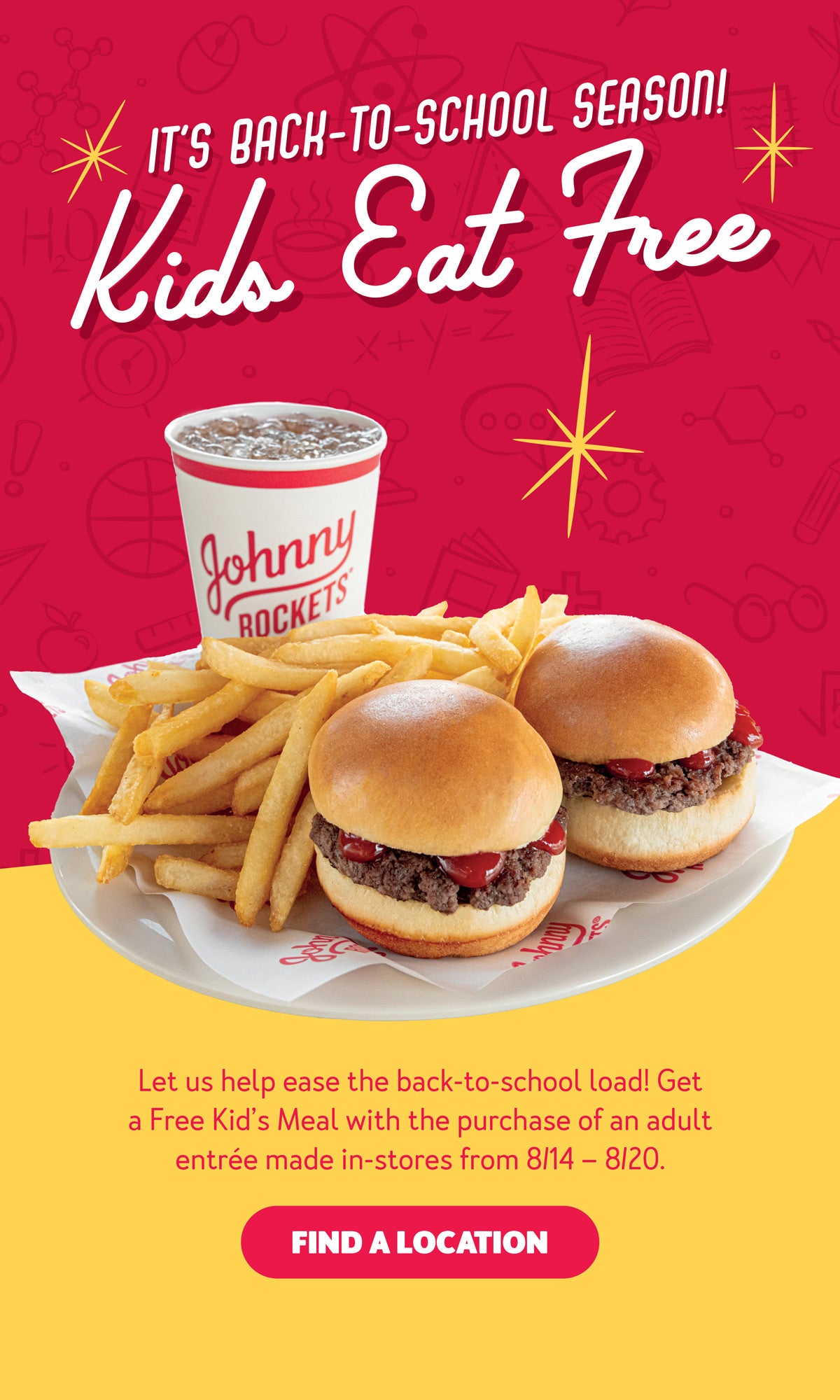 Get a Free Kid's Meal with Adult Entree Purchase