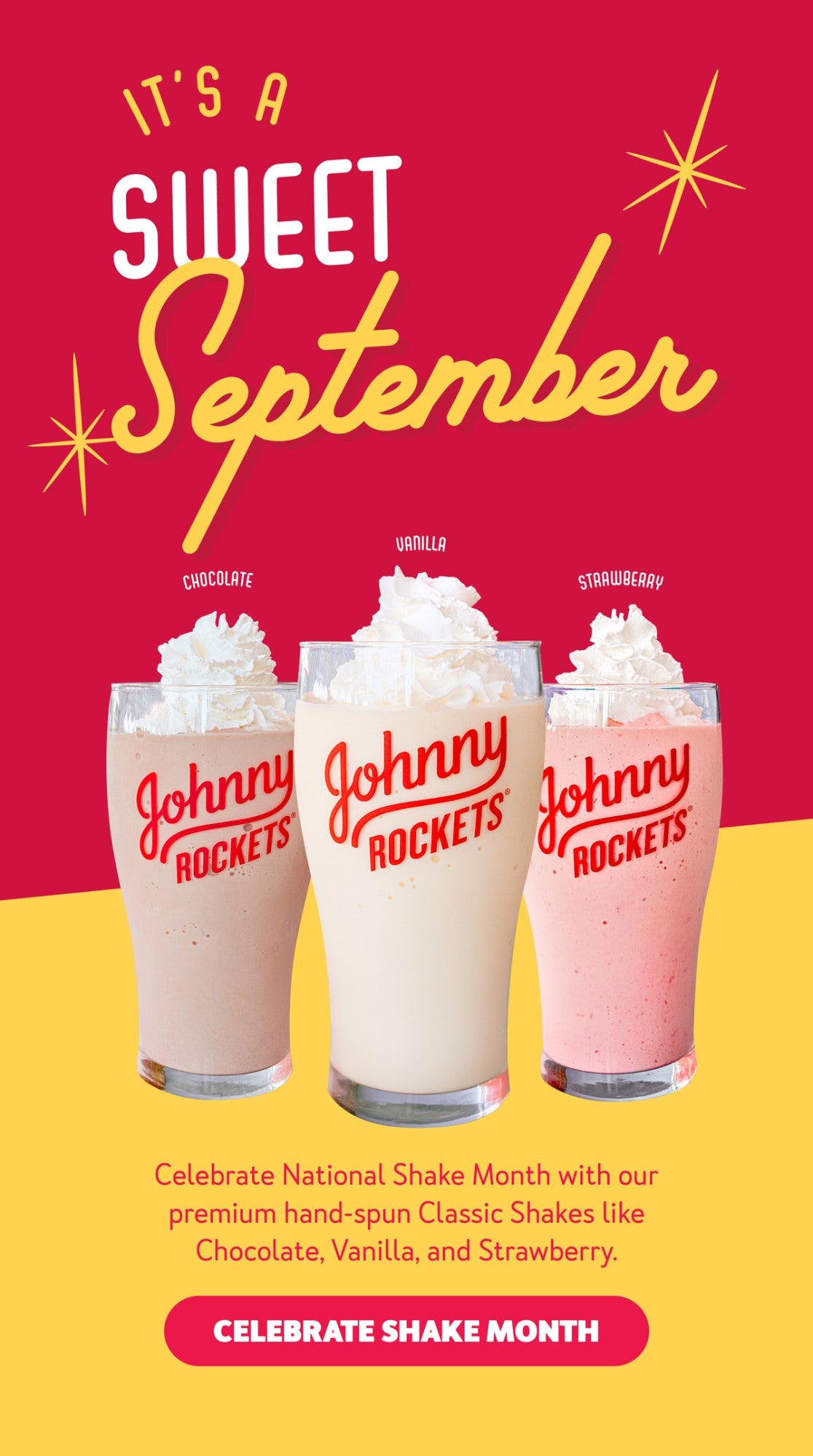 Celebrate National Shake Month with Our Classic Shakes