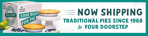 Now Shipping Traditional Pies since 1968 to your doorstep.